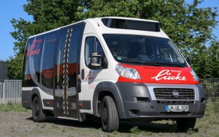 Fiat Ducato <p>8 Fahrgastplätze, Rollstuhlrampe, Klima</p>